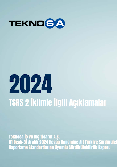2024 TSRS 2 İklimle İlgili Açıklamalar